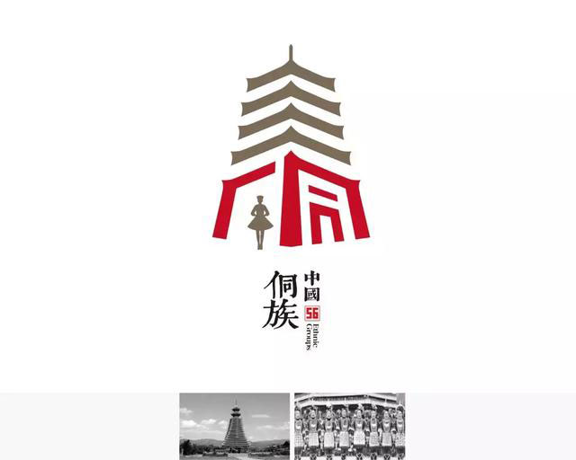 56个民族的标志设计,感觉这次再记不住要挨打